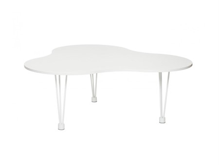 Soffbord, Cesar, 85x85cm, vit